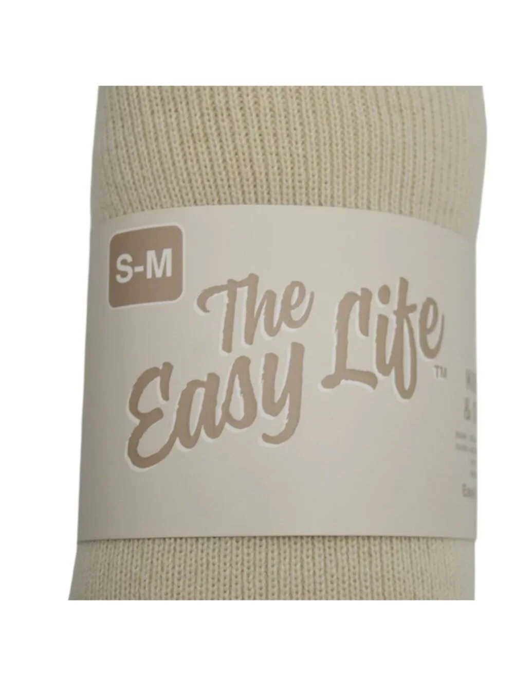 The Easy Life Beige Knit Beanie Hat Gloves Set Unisex Size S M New